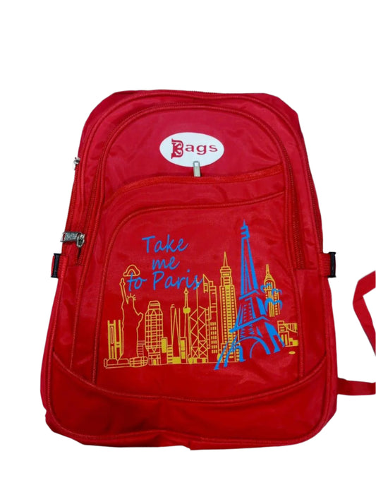 Printed Parachute School Bag for Boys and Girls