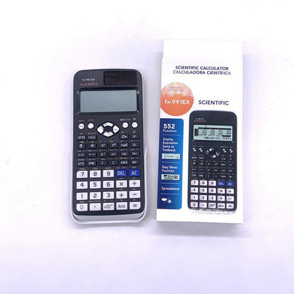 991EX Multifunctional Function Calculator with 552 Functions Complex Statistics Base Matrix Vector Equation Solving Features
