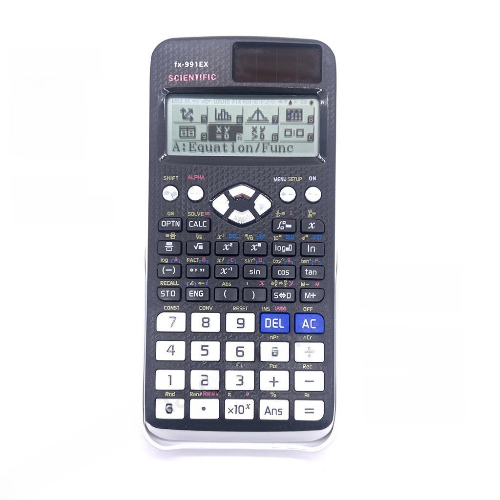 991EX Multifunctional Function Calculator with 552 Functions Complex Statistics Base Matrix Vector Equation Solving Features
