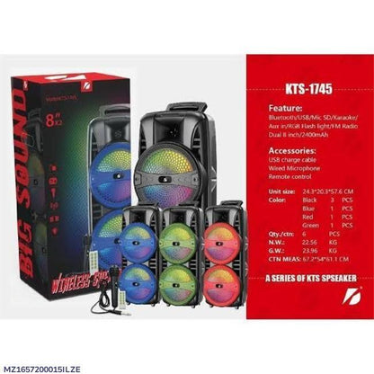 Long Battery Life LED Wireless Speaker 25